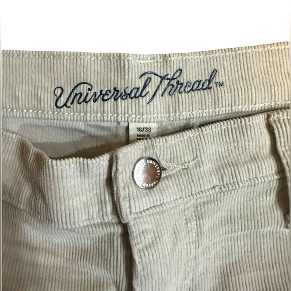 Universal Thread Tan Flare Wide-Leg Pants High-Waisted - Picture 4 of 8